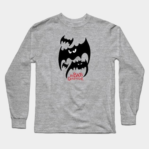 Les Bats Diabolique Long Sleeve T-Shirt by FigAlert